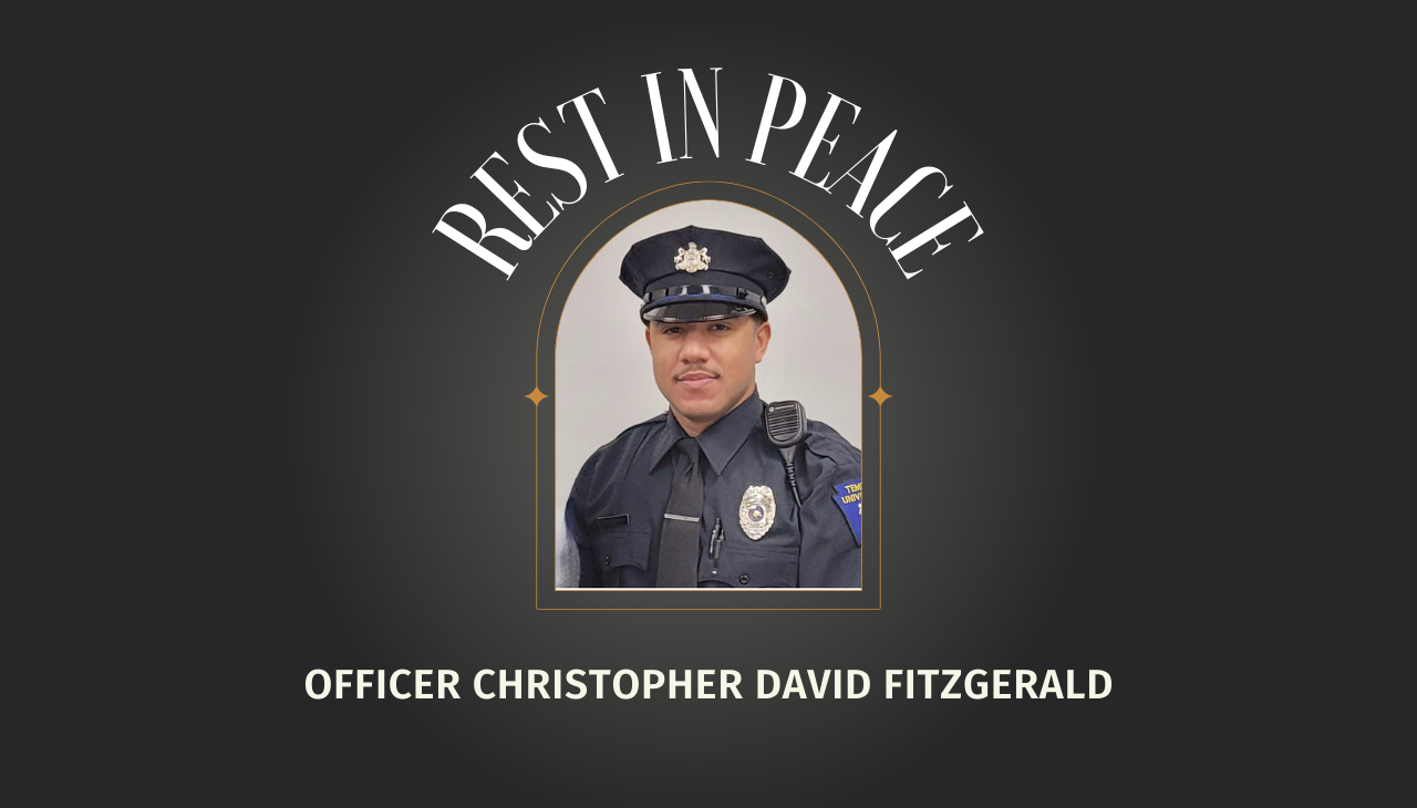 Photo: TU Police Officer Fitzgerald