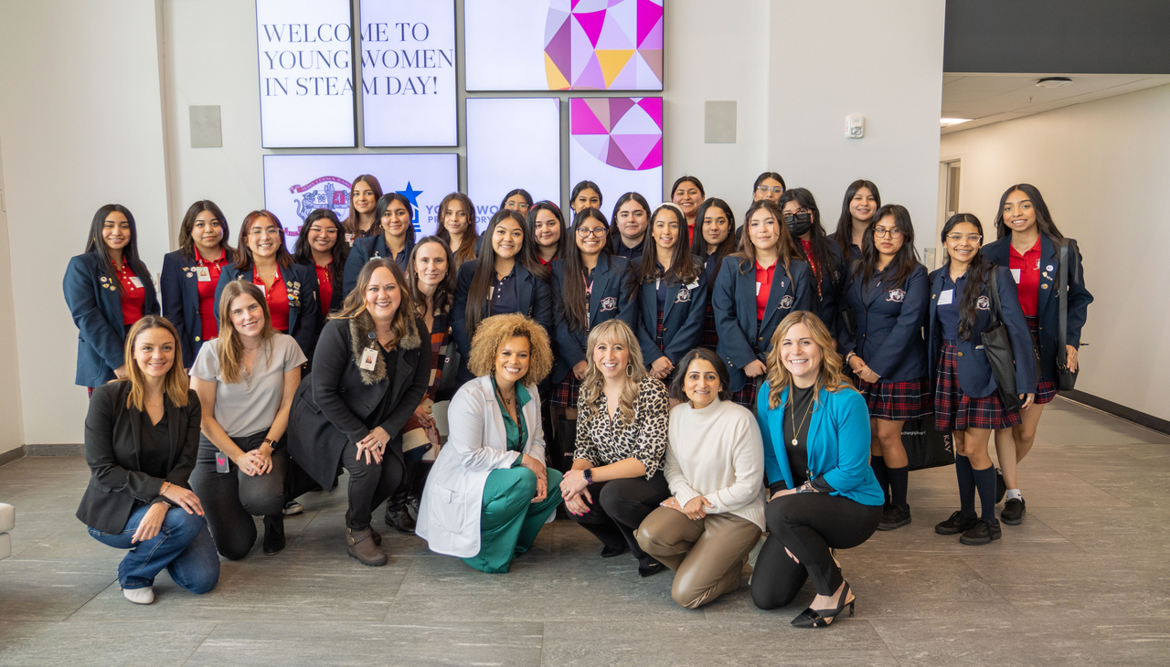 Mary Kay event on young women in STEAM.