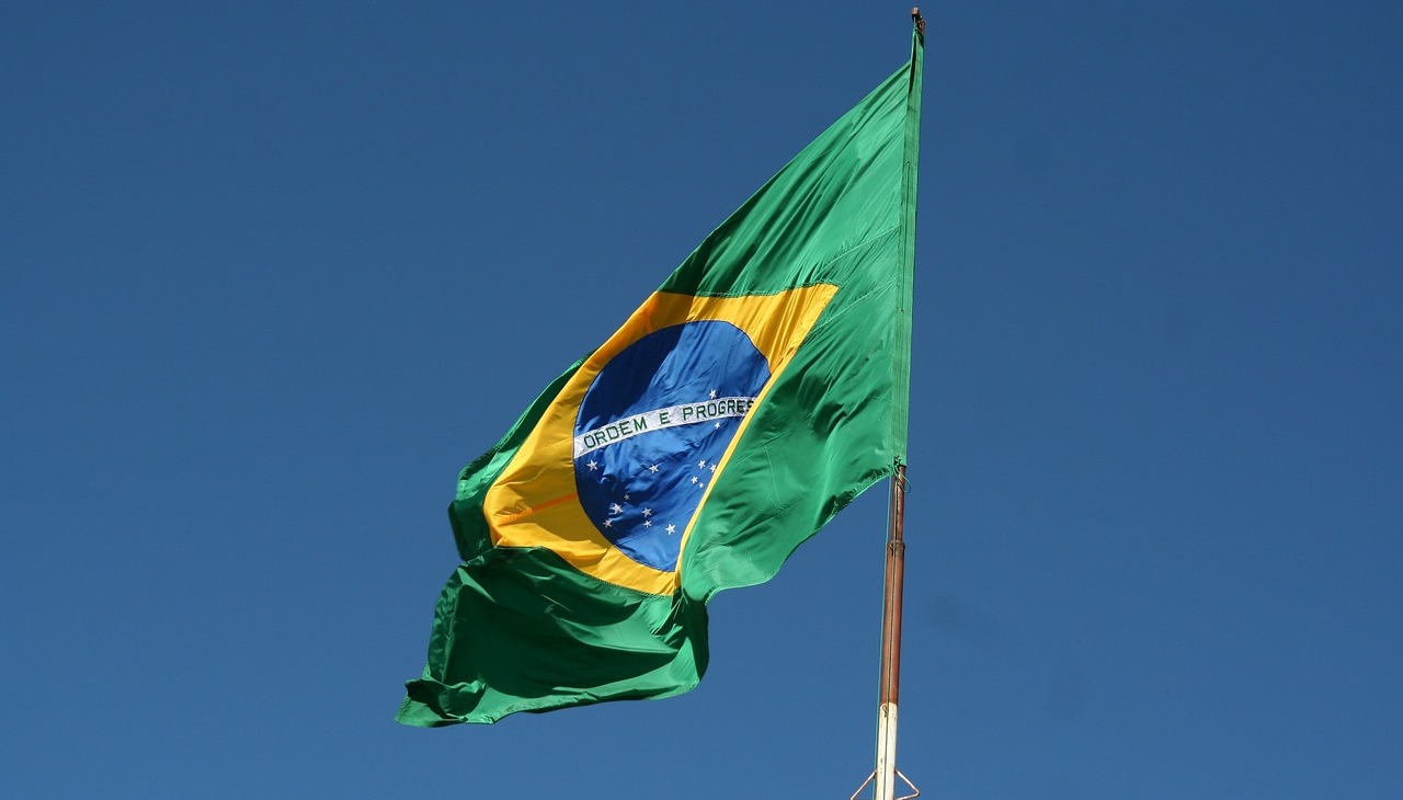 Brazil's flag.