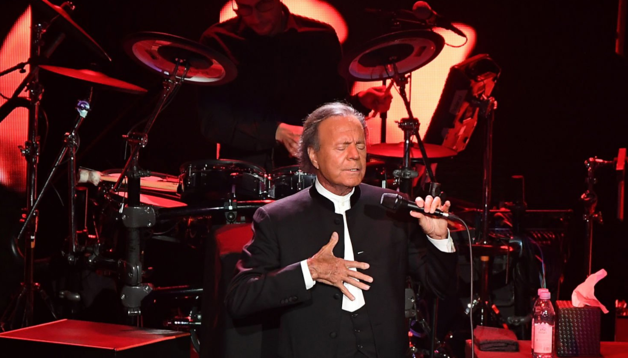 Julio Iglesias, Spanish singer. Photo: Getty.