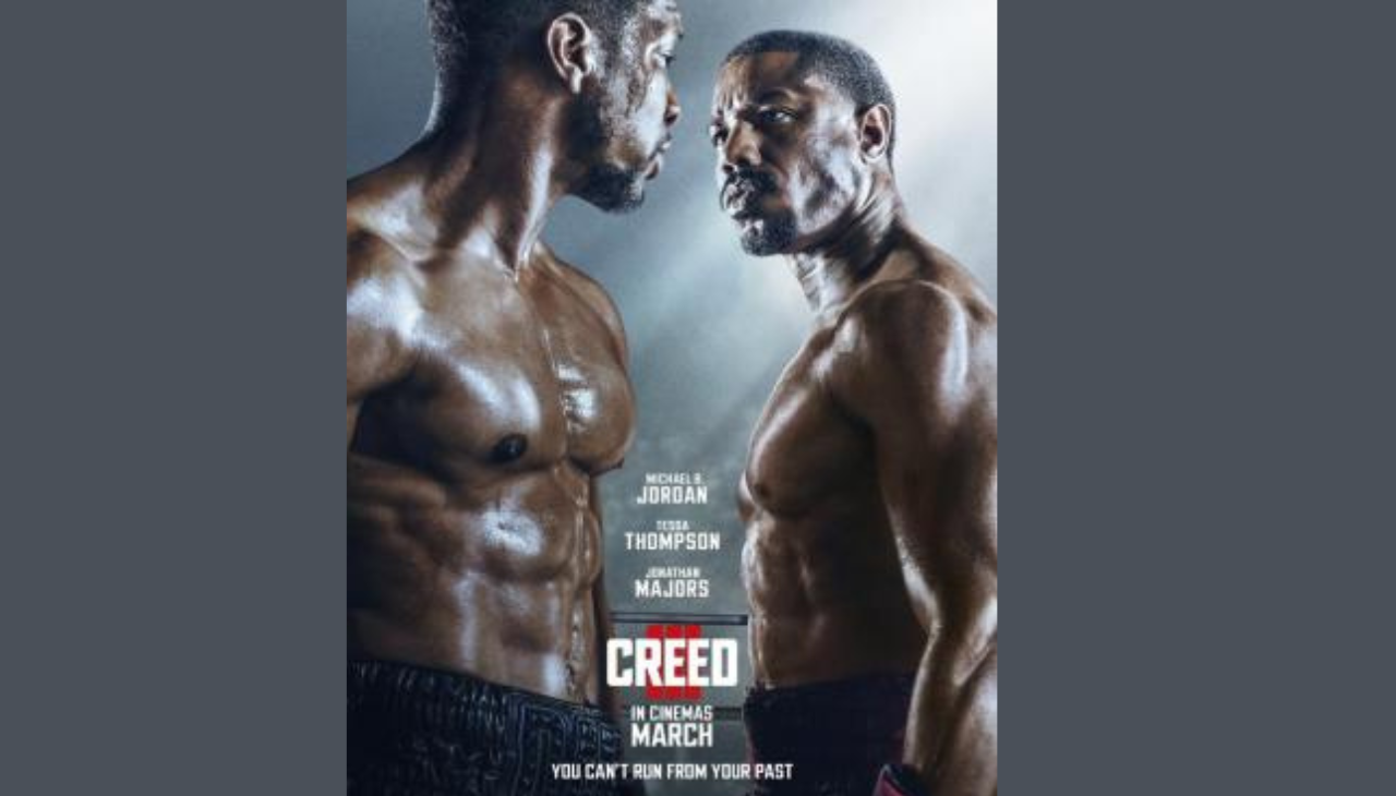 "Creed III" is available in theaters in the United States and Latin America. Photo: Official poster. 