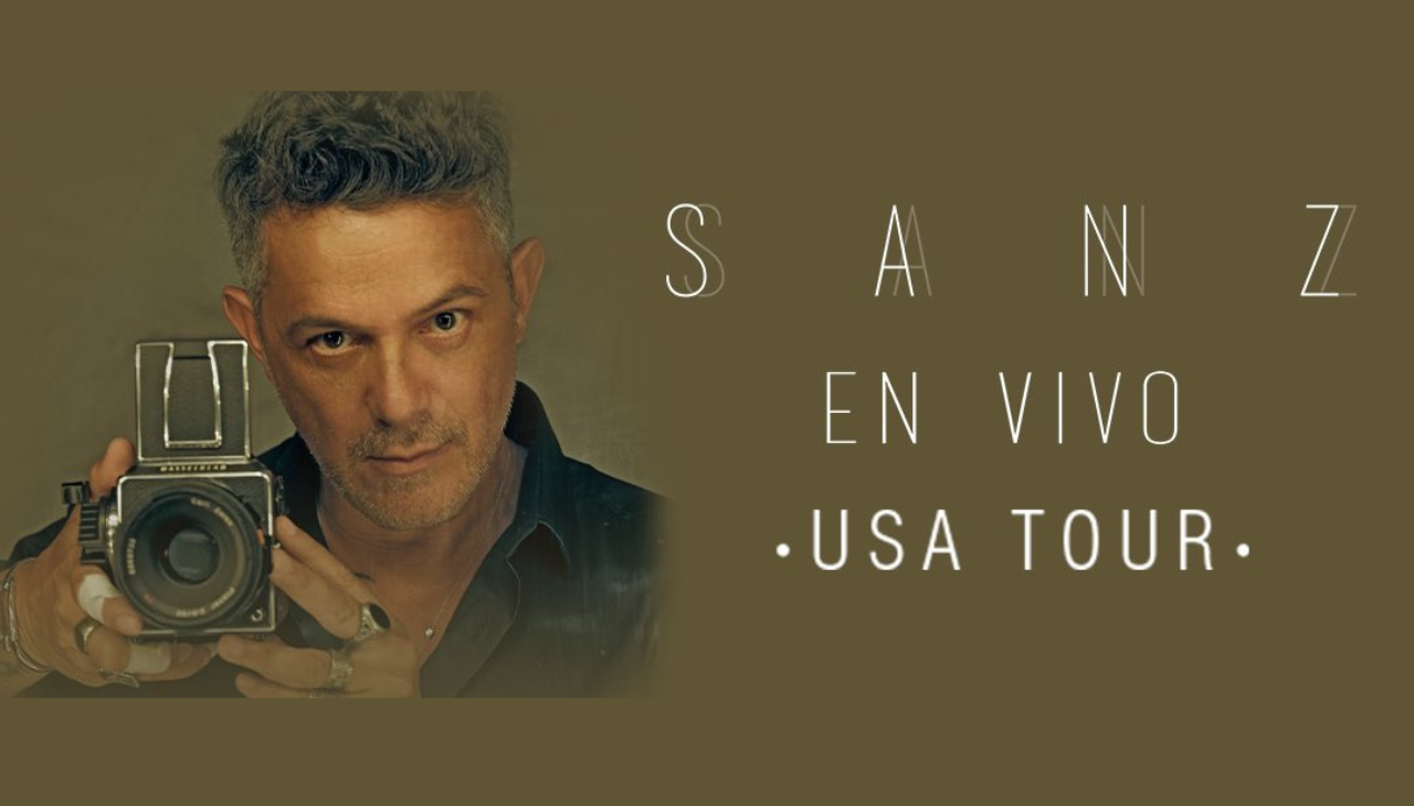 Alejandro Sanz will visit 12 cities in September. Photo: Twitter.