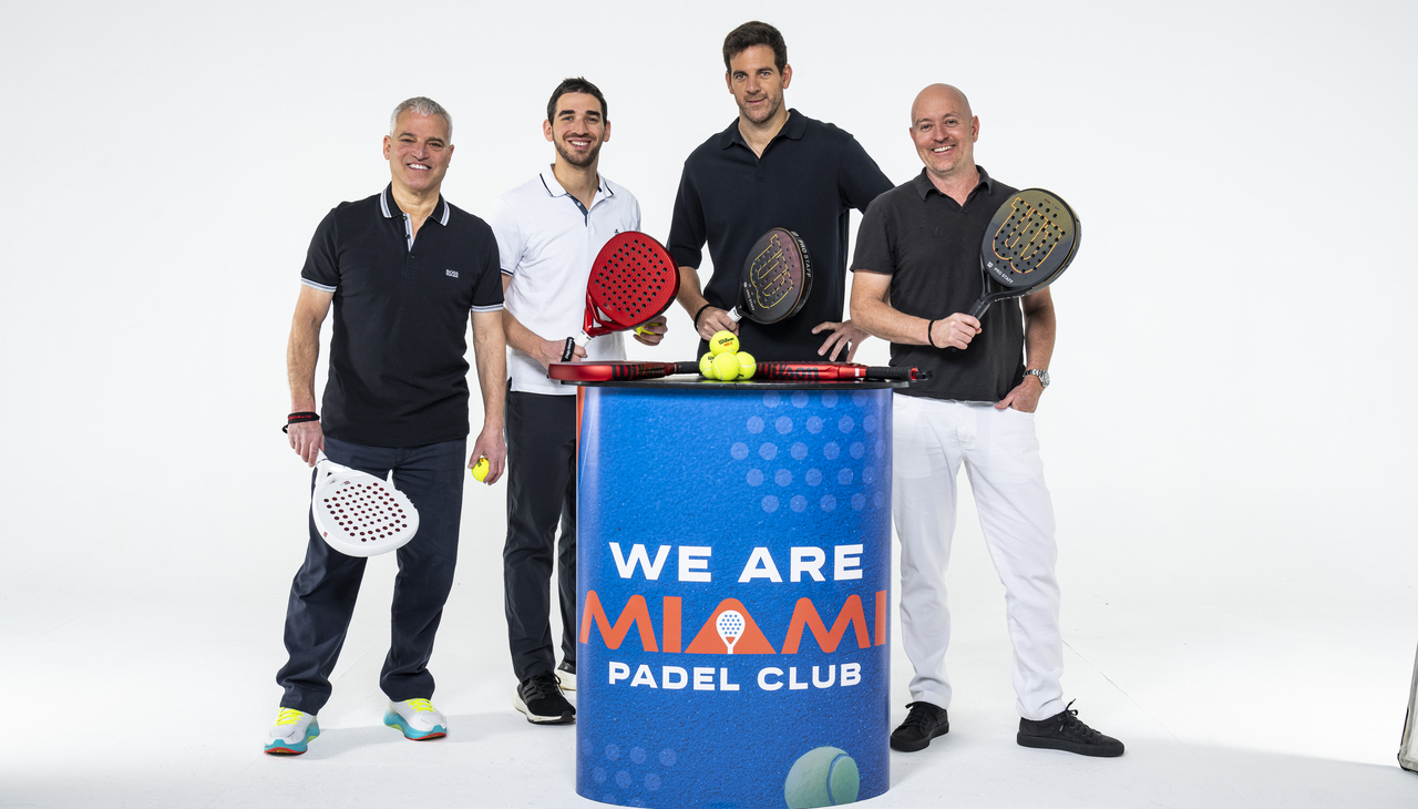 Miami Padel Club founders.