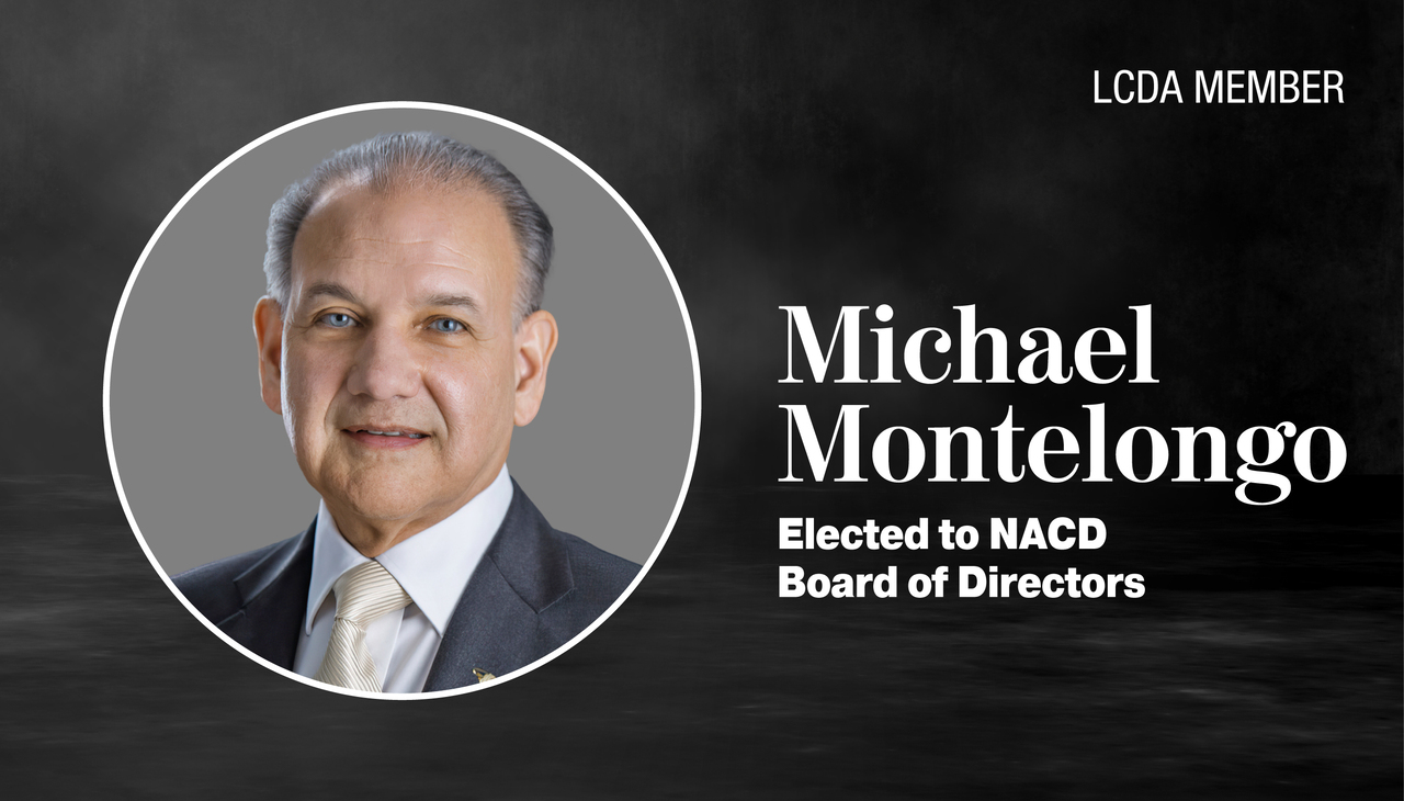 NCDA and LCDA member, Michael Montelongo. 