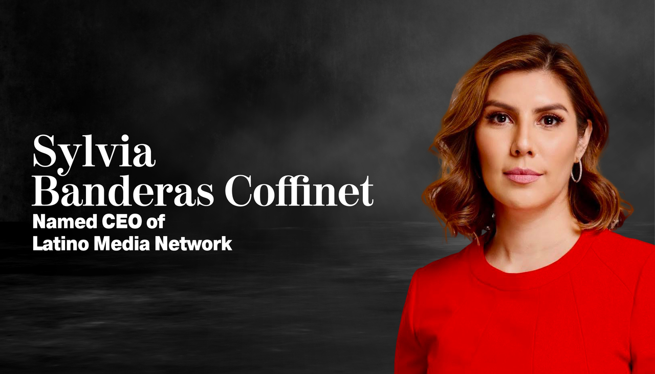 Sylvia Banderas Coffinet, is the new CEO of Latino Media Network.