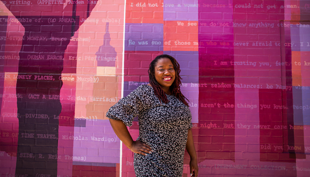 LaNeshe Miller-White is the new executive director of Philadelphia Young Playwrights. Photo Credit: Ashley Smith Wide Eyed Studios