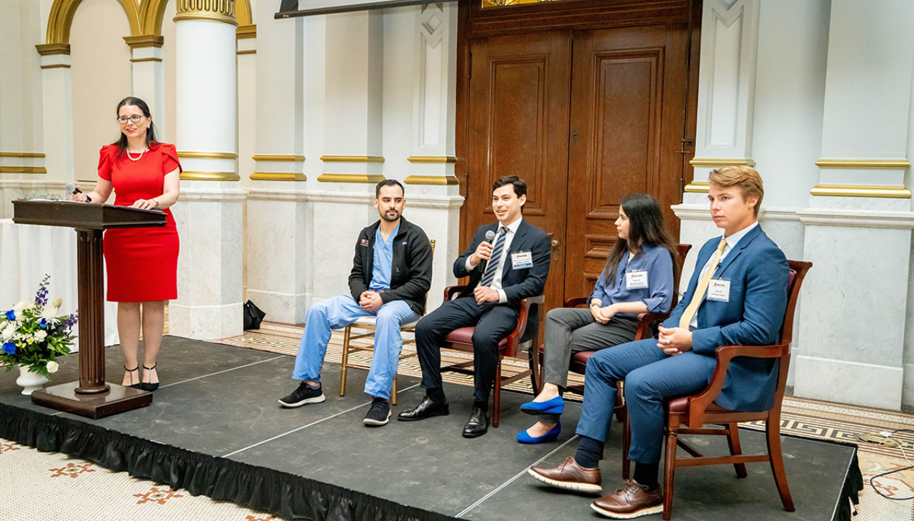 An engaging panel discussion took place the 2023 AL DÍA Top Doctors event on June 12. Photo: Peter Fitzpatrick/AL DÍA News.