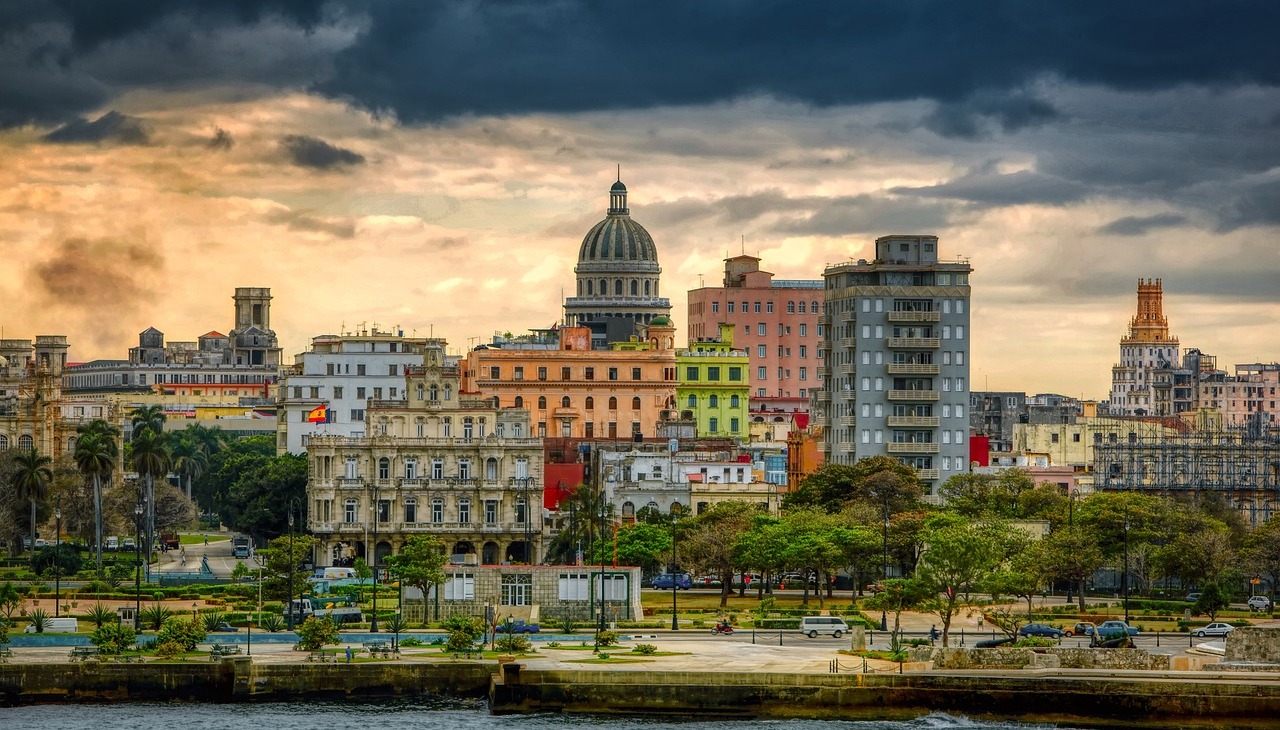 Panoramic view of Havana, Cuba.