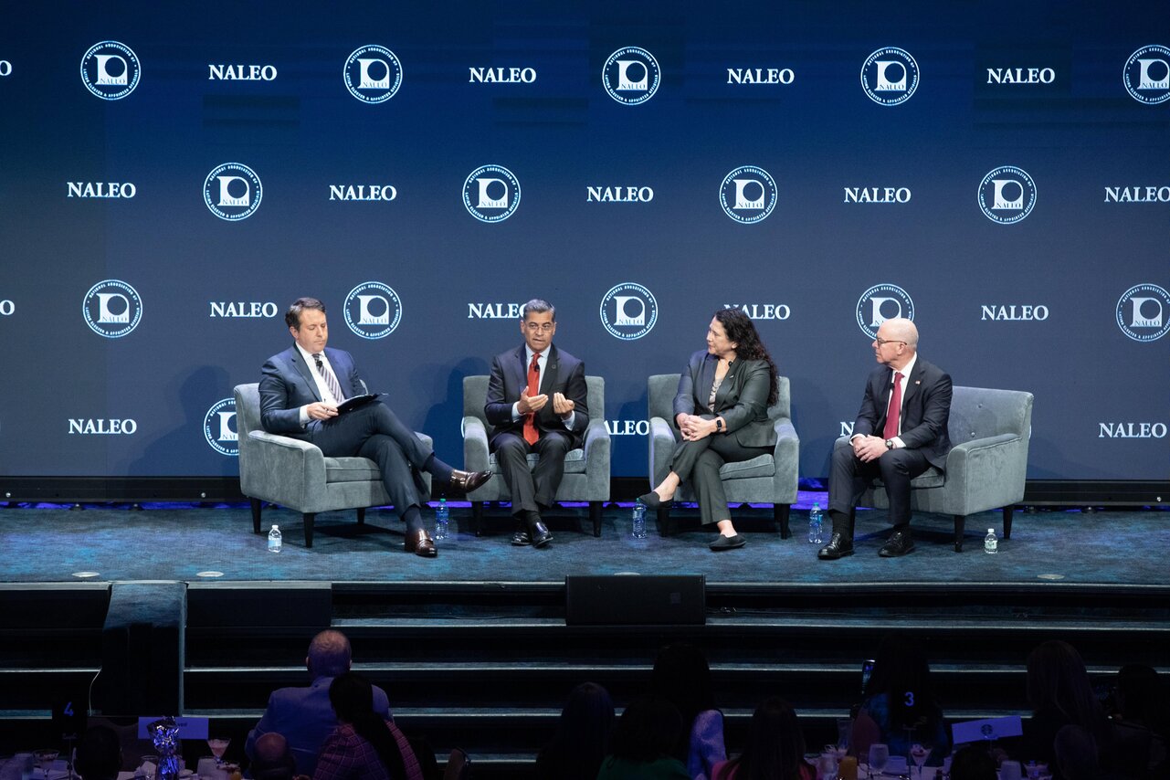 Isabel Casillas Guzman at Naleo 40th annual conference.