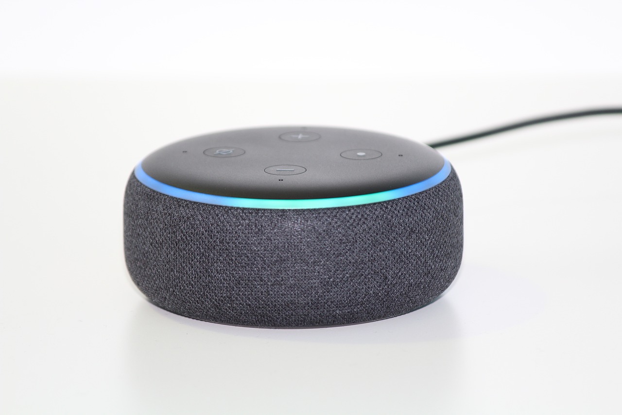 Alexa device. 