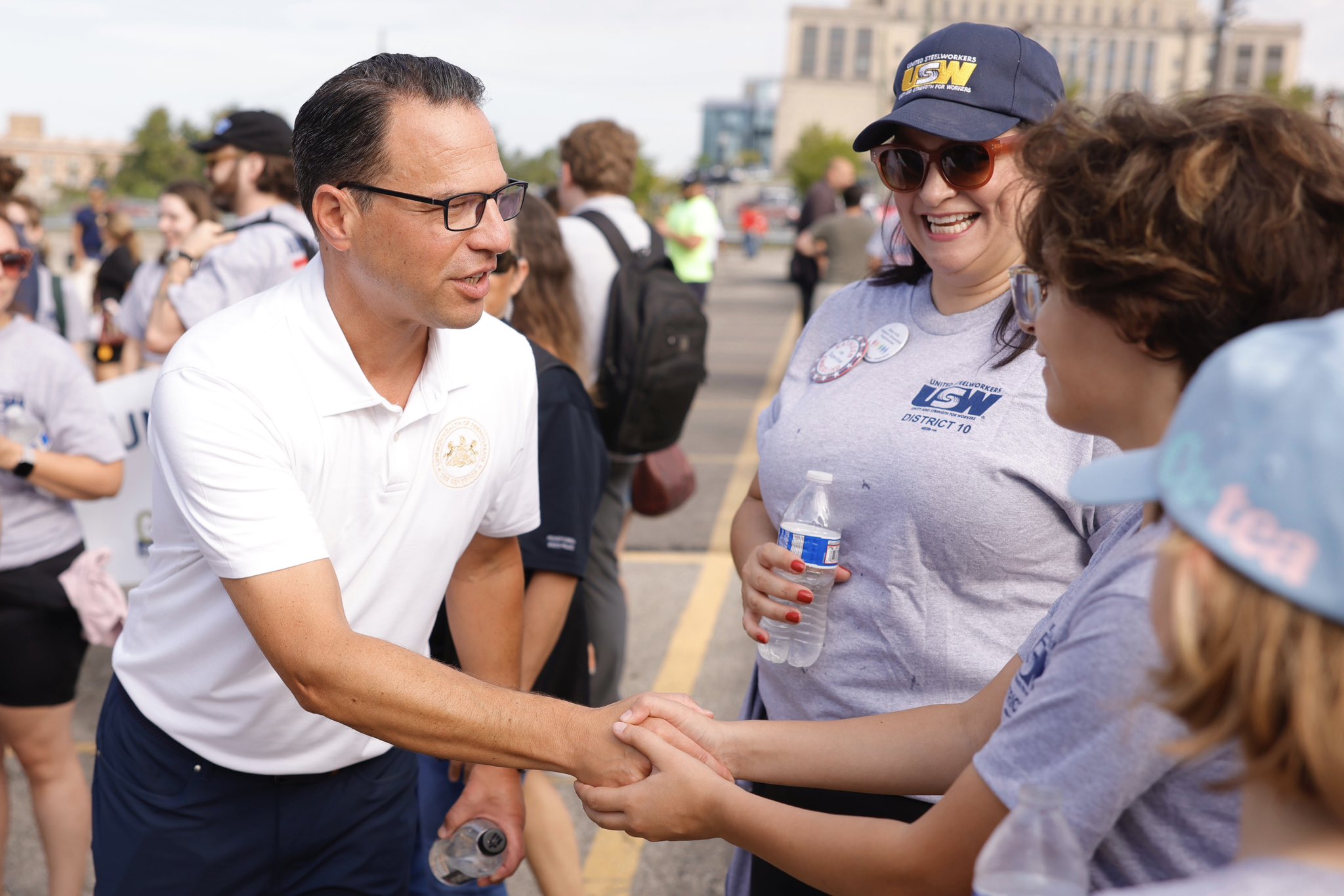 Pennsylvania governor Josh Shapiro.