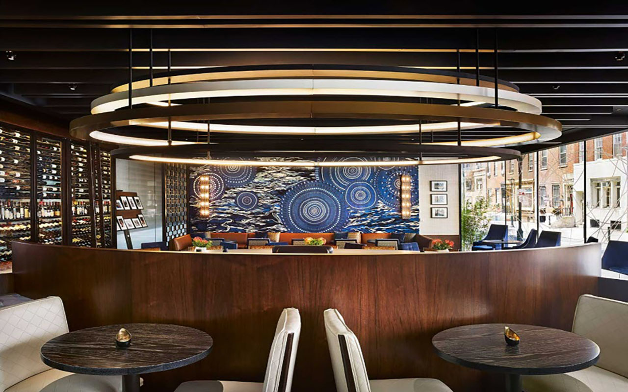 Since its 2014 debut, Volvér by renowned chef Jose Garces has served as the Kimmel Center for the Performing Arts' premier dining spot. Photo: CASHMAN & ASSOCIATES