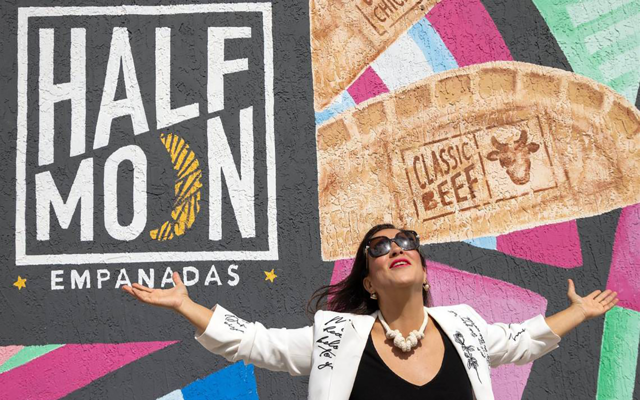 Pilar Guzmán, CEO of Half Moon Empanadas, a Miami company that sells Argentine empanadas in 11 airports in the United States, has been recognized among the most notable business founders of 2024 by the business magazine Inc. Carl Juste/Miami Herald