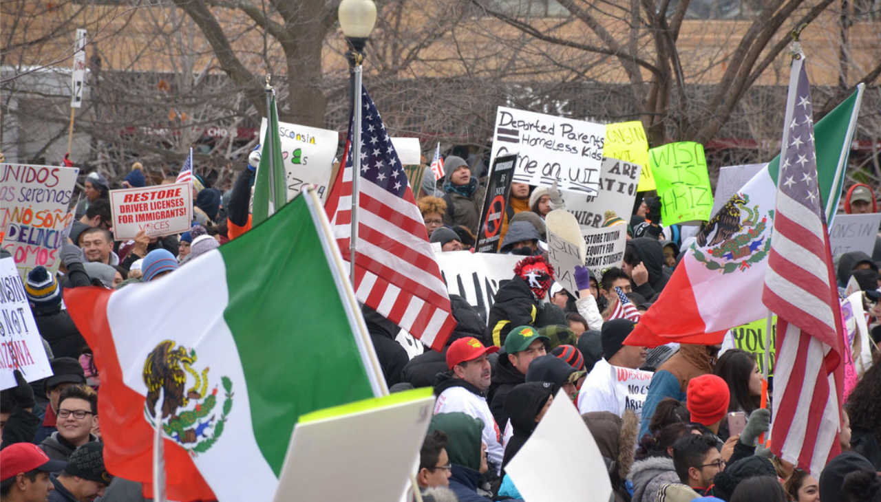 Fotografías del Día sin latinos en Wisconsin. Foto: Flickr. 