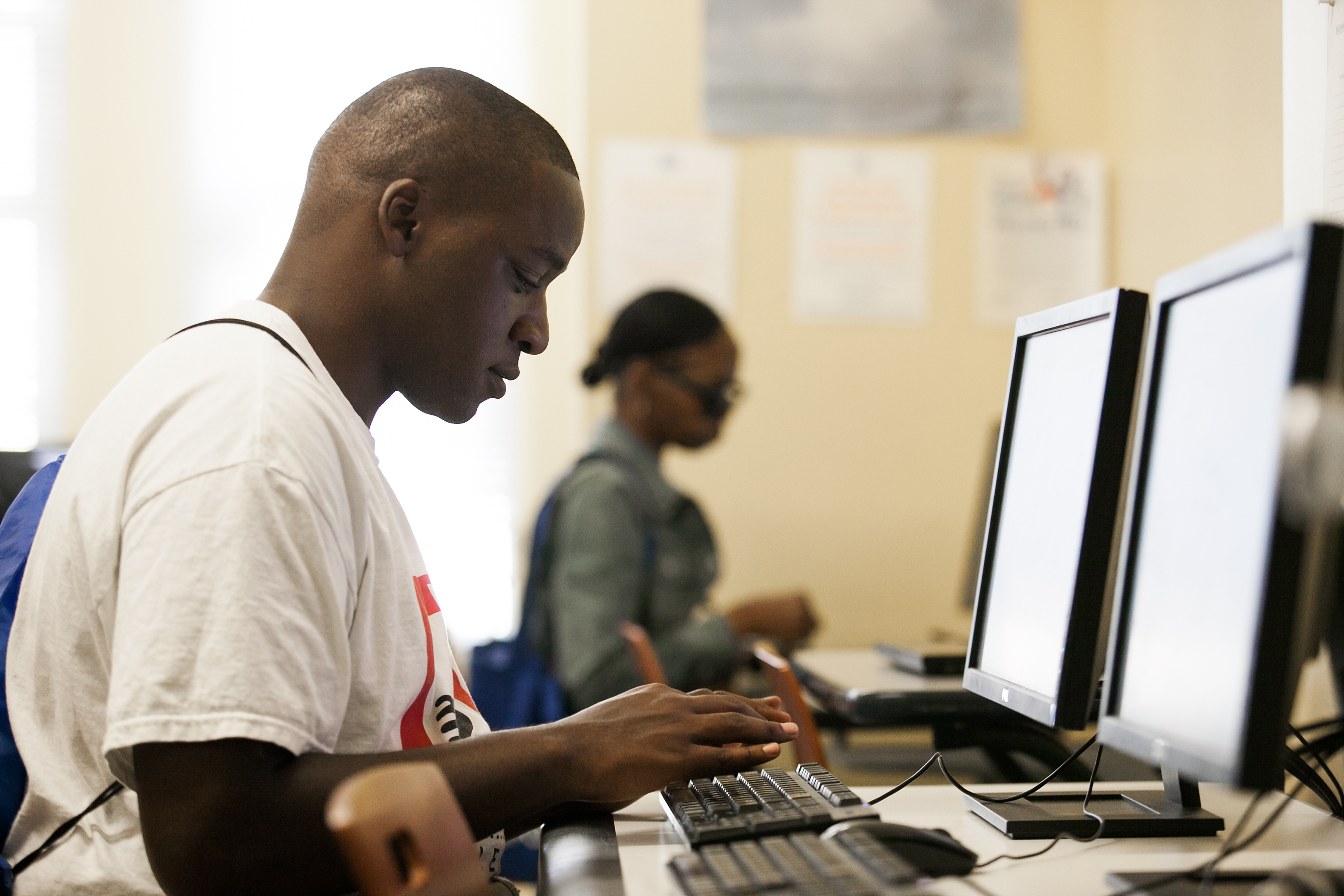 Registration for adult education classes which will be held in all 12 of the city's community schools is open through the end of March. Photo: Chris Kendig for Office of Adult Education