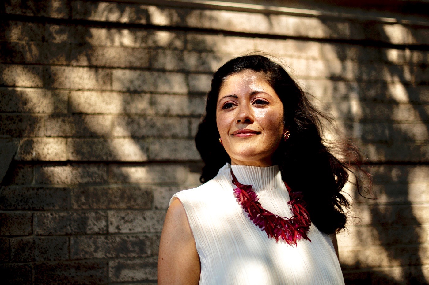 Evelyn Barahona is the new Director of the Latino Equity Fund. Photo by Ruby Wallau/Northeastern University.