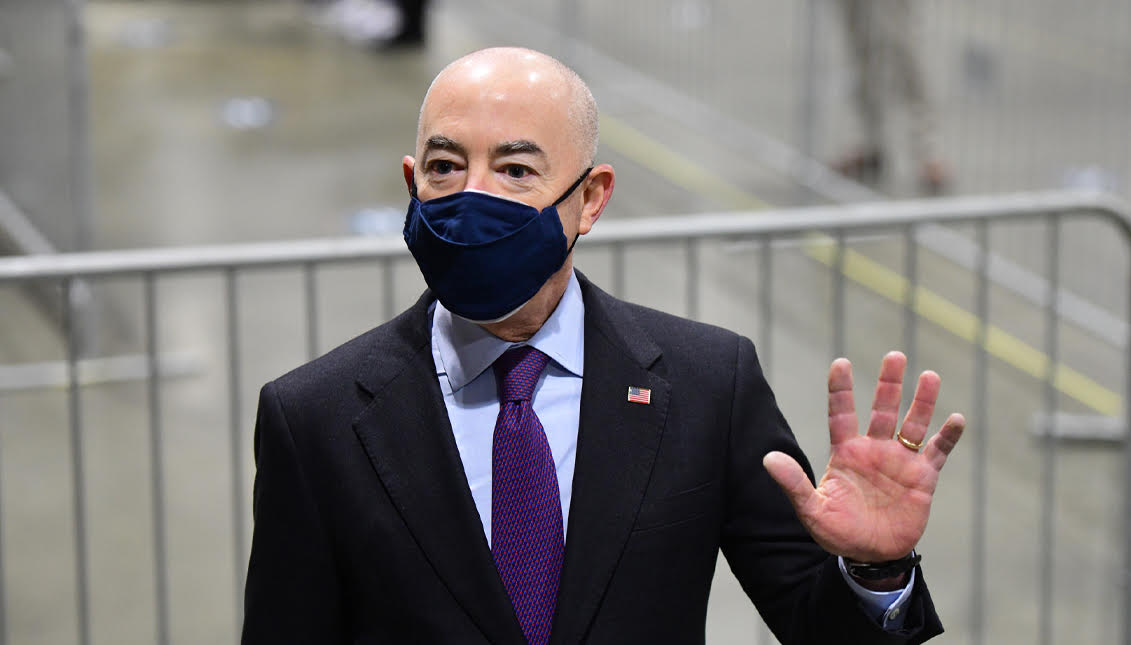 DHS Secretary Alejandro Mayorkas. Photo: Getty Images