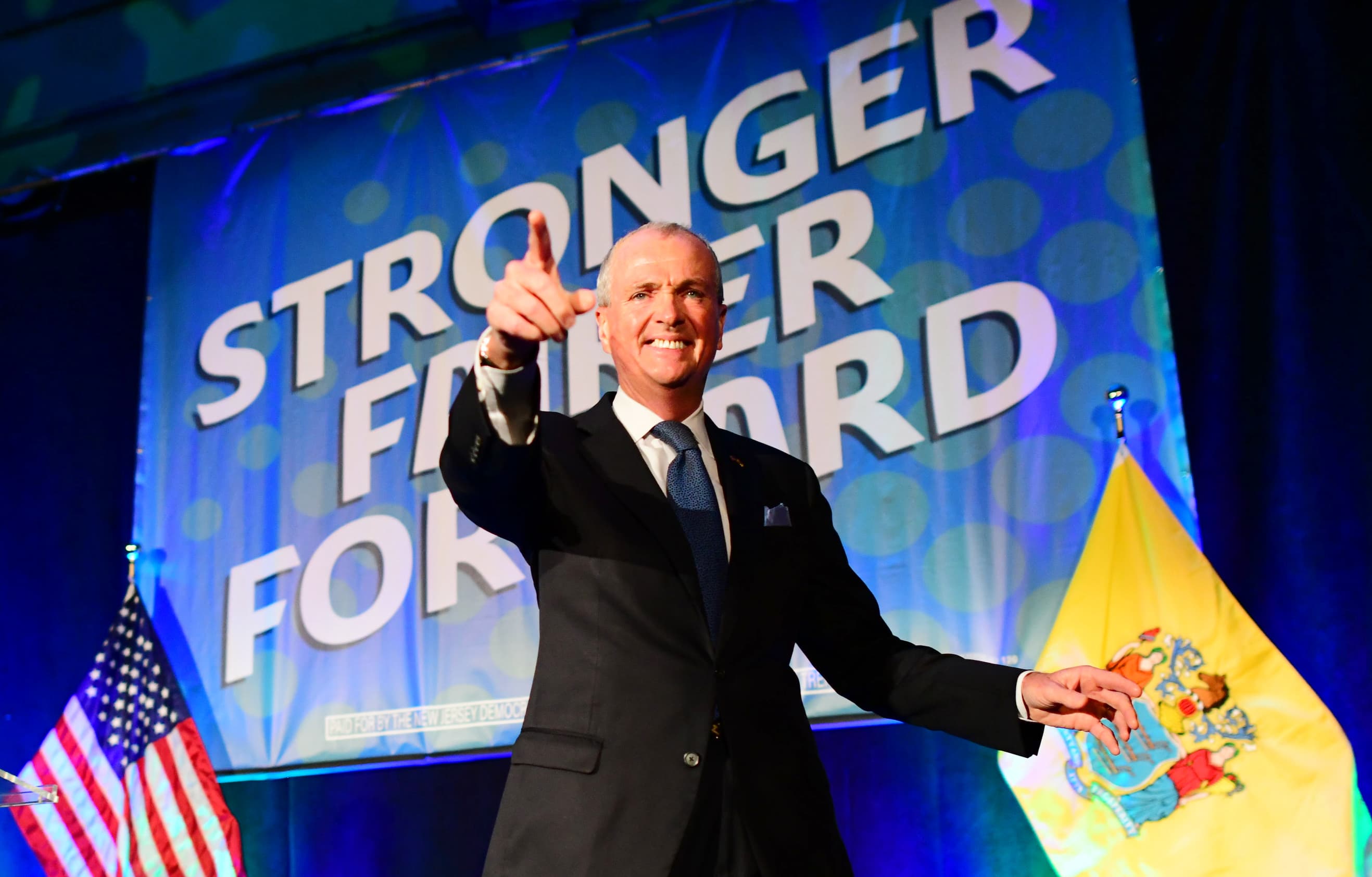 Phil Murphy is the first Democratic governor of New Jersey to win reelection in 40 years. Photo: Mark Makela/Getty Images.