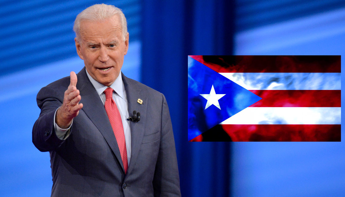 Biden is vying for the Puerto Rican vote after Trump sees a boost with Latinx voters. Photo: CNN