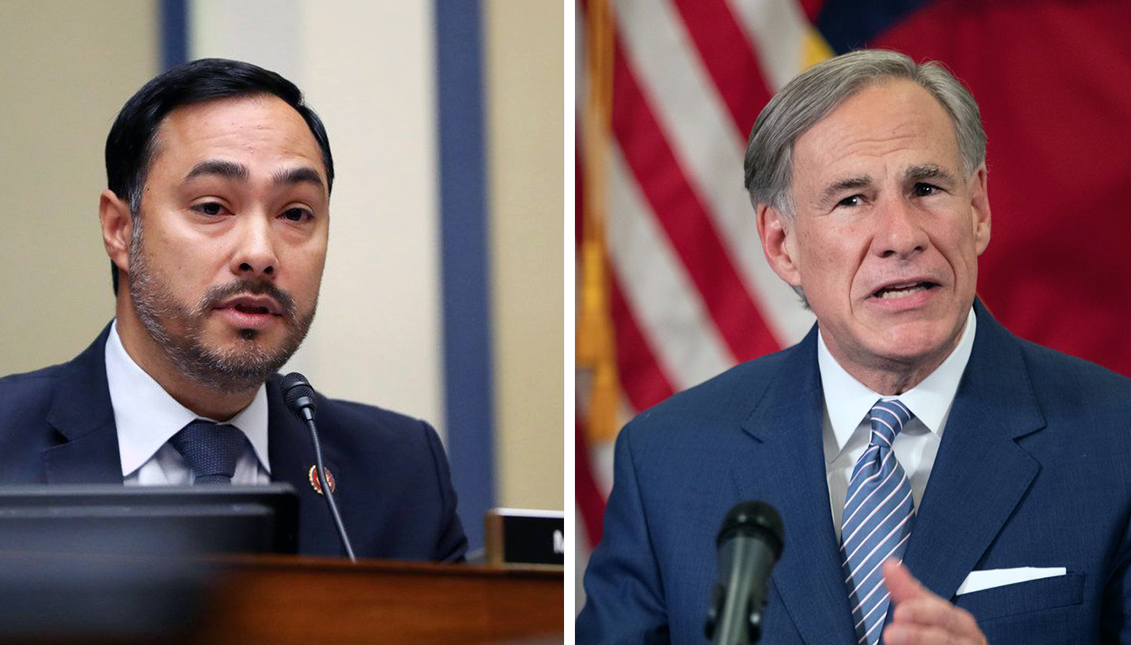 Rep. Joaquin Castro, and top Latinx leaders in Texas are fighting back against Gov. Abbott’s latest order. Photo: Dallas News
