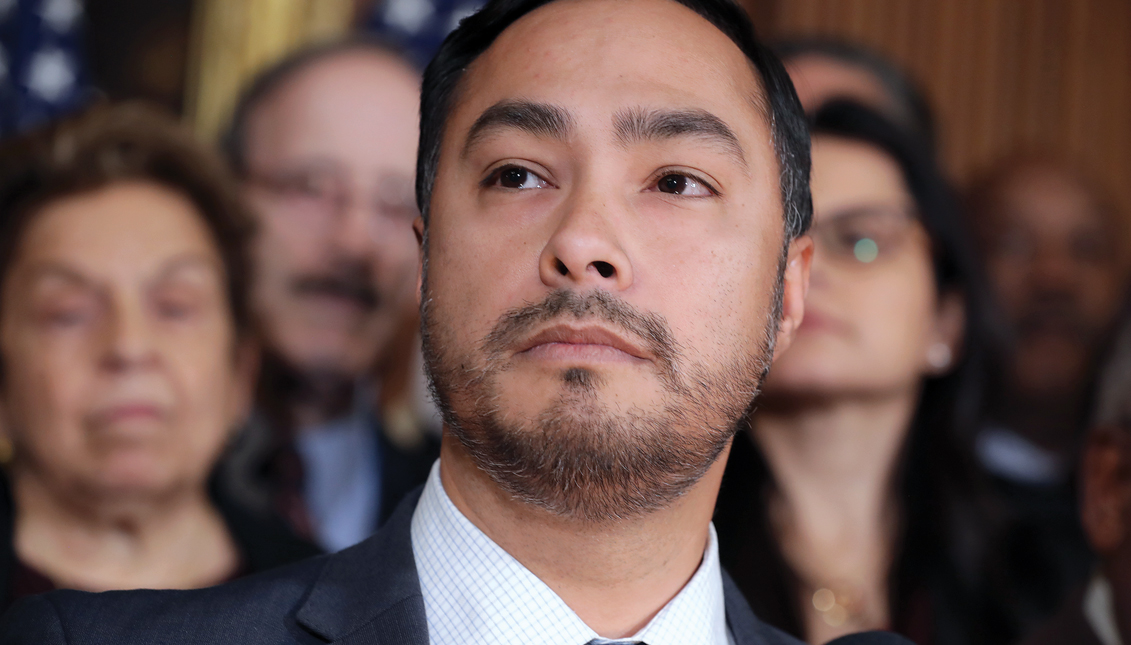 Joaquin Castro is an American Democratic politician who has served in the United States House of Representatives for Texas' 20th congressional district since 2013. Photo: Getty.