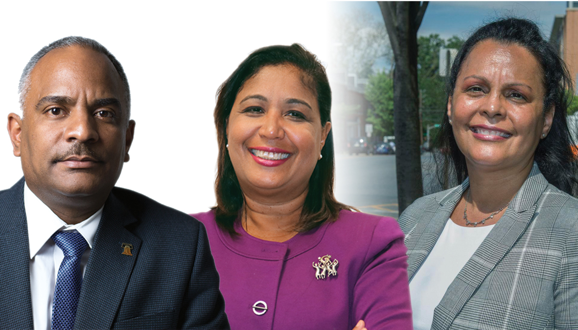 State Rep. Danilo Burgos, Philadelphia Councilwoman María Quiñones-Sánchez and Lancaster City Councilwoman Janet Díaz are all on Biden's Latino Leadership Council for Pennsylvania along with a number of other Latinx leaders from across the state. Photos: AL DÍA News.
