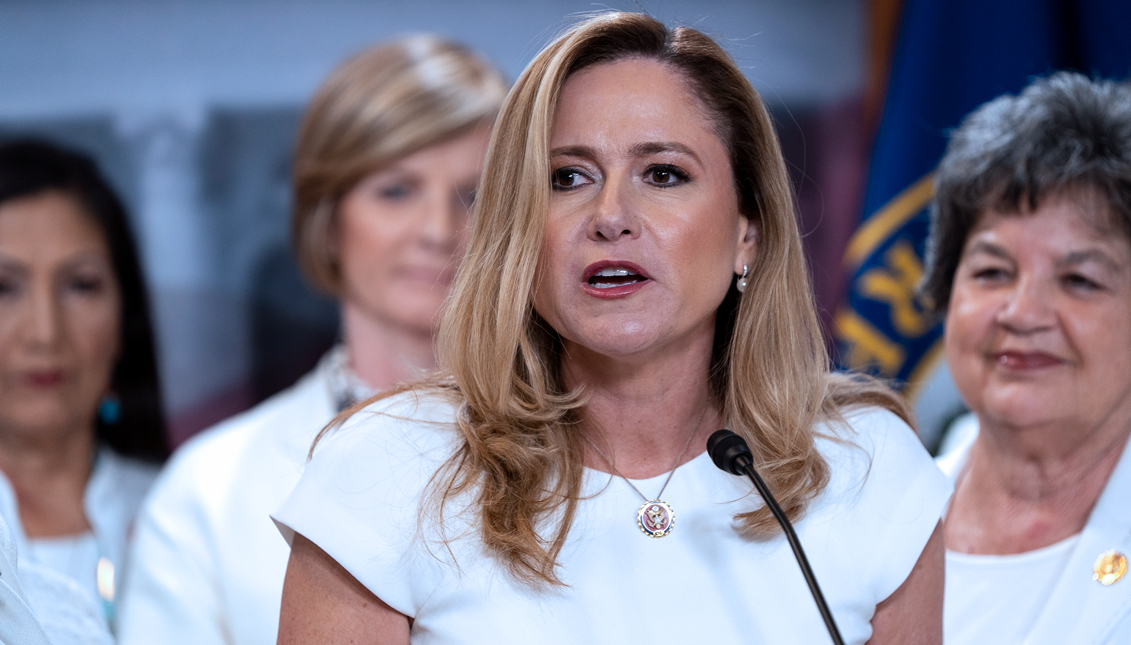 Rep. Debbie Mucarsel-Powell has introduced the Firearms Retailer Code of Conduct Act to curb illegal gun trafficking. Photo: Getty Images