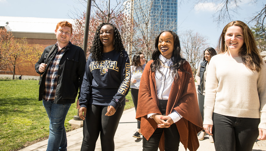 Drexel students can expect a safe return to campus this fall as long as they follow guidelines. Photo: Drexel.edu
