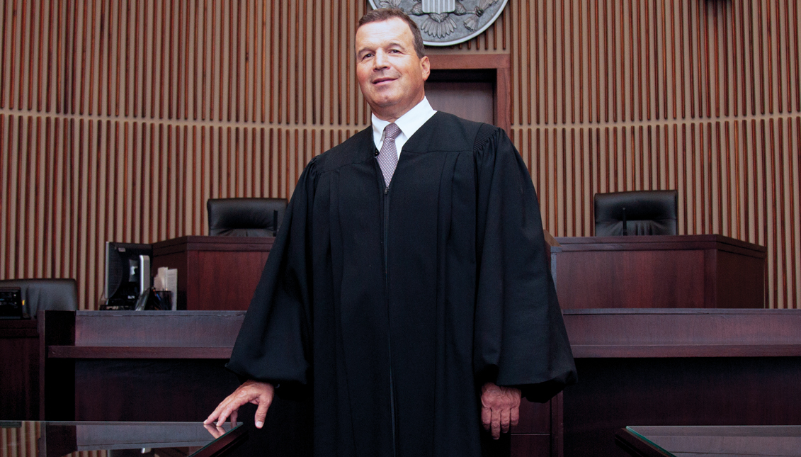 Judge L. Felipe Restrepo first came to the U.S with his family in 1962 from Colombia. Photo: AL DÍA News.