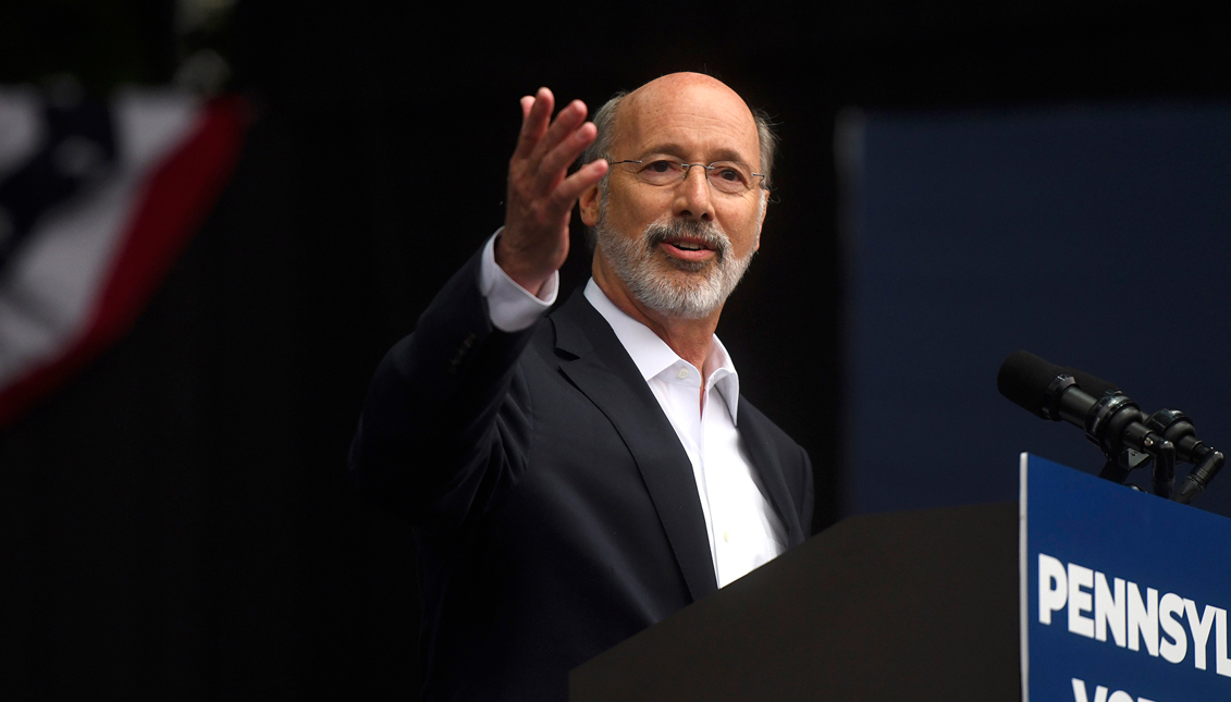 Gov. Wolf honored 51 state employees on Wednesday May 5 by giving them the Governor's Award for Excellence for 2020. Photo: Getty Images. 