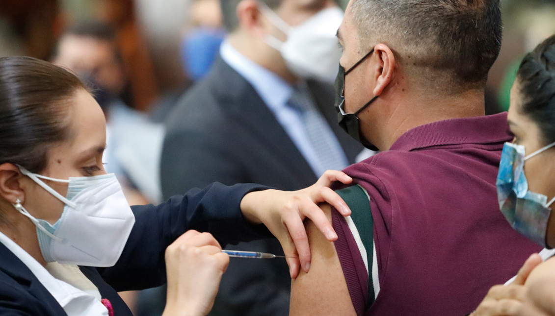 A third jab is in the works. Photo: Getty Images.