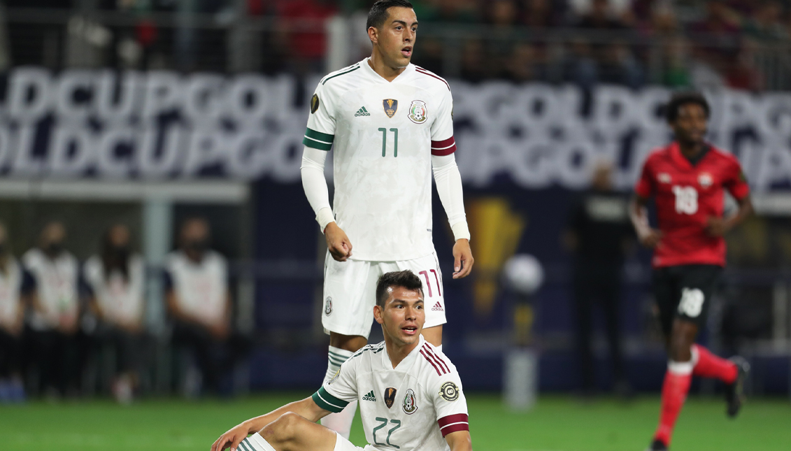 Rogelio Funes Mori has three goals in three appearances for the Mexican National Team. Photo: Getty Images.