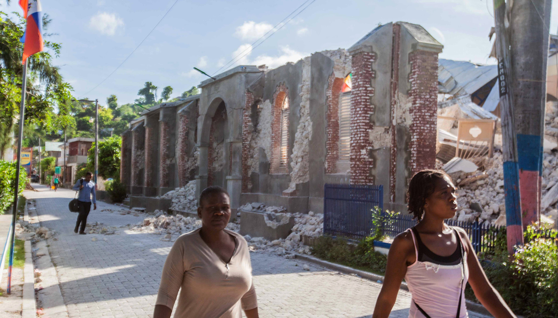 The devastating earthquake occurred on Saturday, Aug. 14. Photo: Getty Images.
