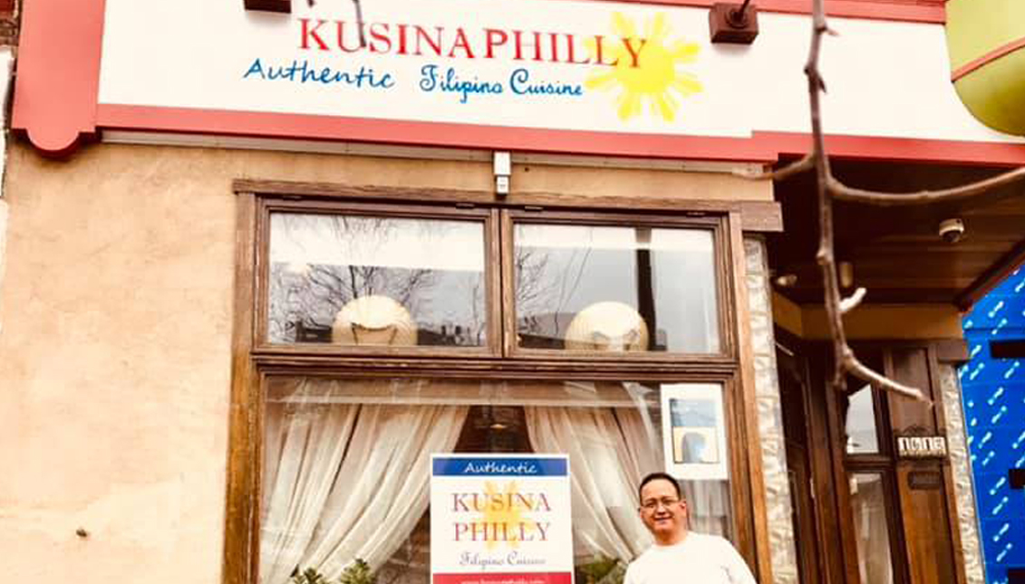 Cesar Gonzales and his family came from Manila to Philadelphia 31 years ago for a fresh start. Photo: Kusina Philly.