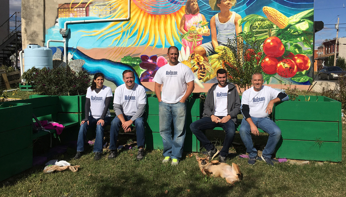 The community garden has been lead by Jackie Santiago, a North Camden resident, and leader in the community. Photo: Facebook.
