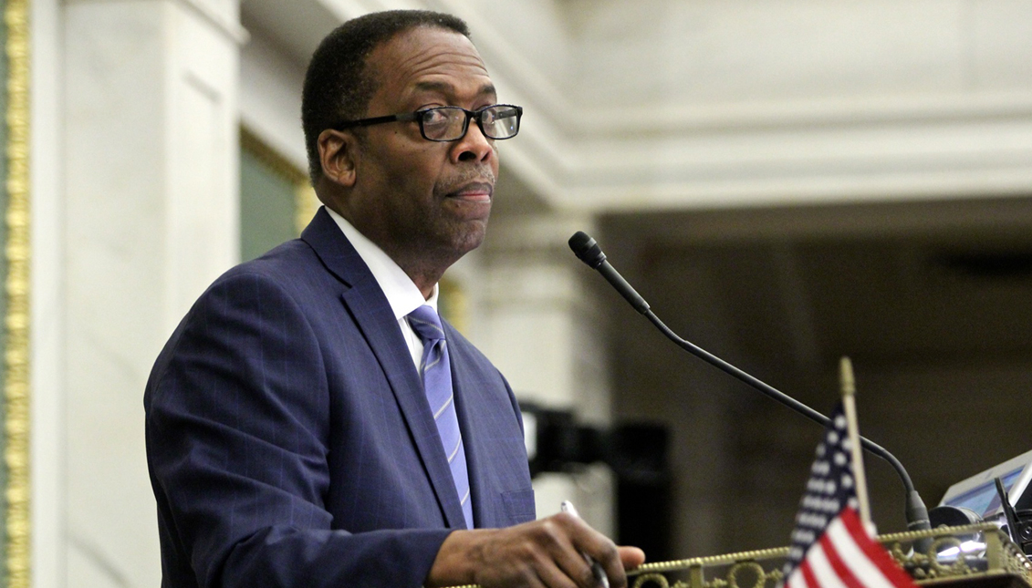 Philadelphia City Council is forging ahead with its "moonshot" efforts against the city's poverty rate in spite of COVID-19. Photo: Emma Lee/WHYY
