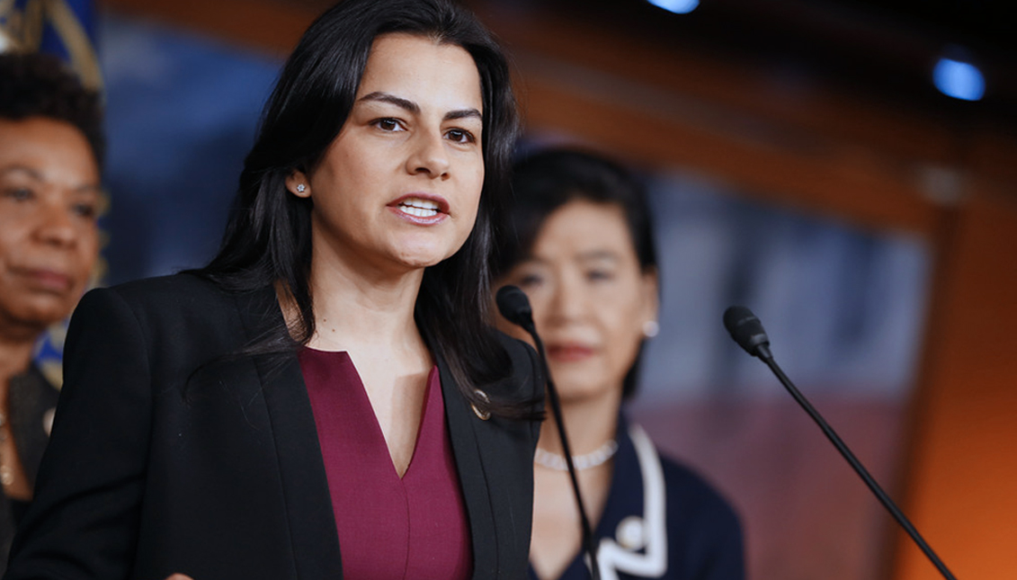 House Border Security Chairwoman Nanette Diaz Barragán traveled to the San Diego-Tijuana border to witness asylum seekers finally gain entry into the U.S. Photo: Getty Images