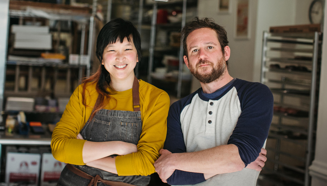 Carol Ha and Bill Kelly have made a name for themselves in the Philly food scene. Photo: Okie Dokie DonutsCredit: Neil Santos.