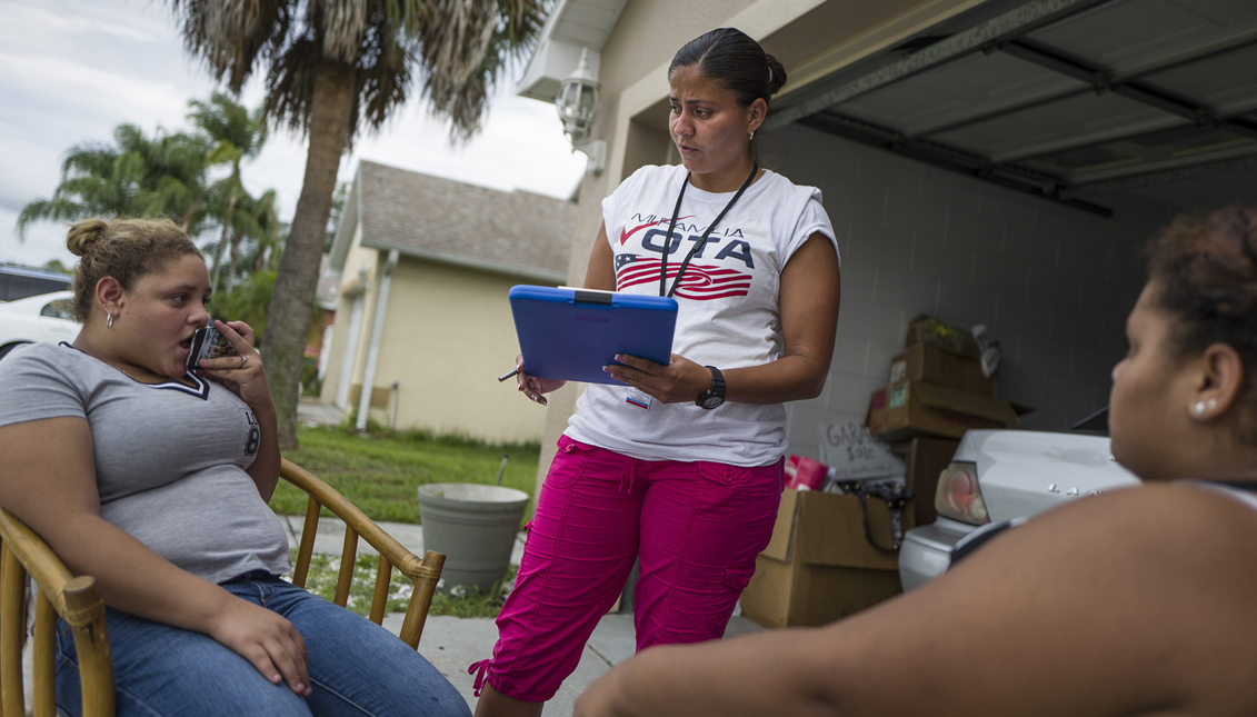 Latinx voter-advocacy groups like Mi Familia Vota, Chicanos por la Causa, and the nationwide organization Voto Latino are the power behind Biden's Arizona victory. Photo: Getty Images.