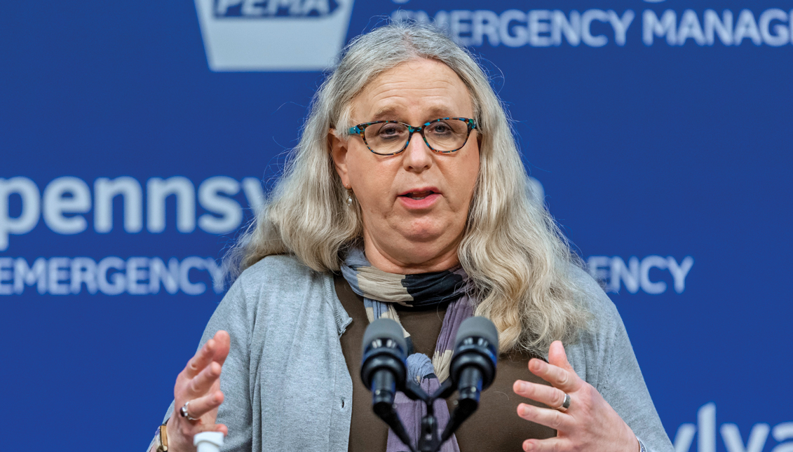 Pennsylvania Secretary of Health Dr. Rachel Levine will be joining AL DÍA's 2021 Top Doctors Forum as the honored guest. Photo: Washington Post.
