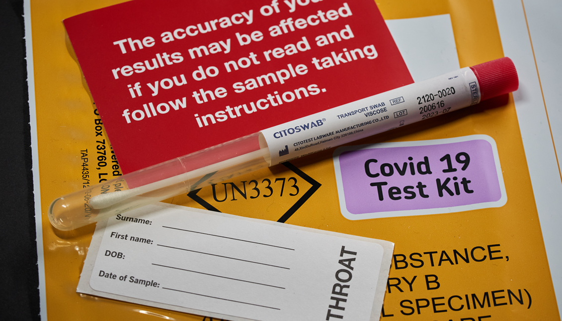 The at-home test produced by Lucira hopes to relieve some of the crush to get tests before a vaccine is certified. Photo: Getty Images