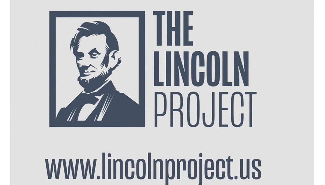 The Lincoln Project, a conservative initiative that seeks to prevent Donald Trump's re-election in the November election. Photo courtesy of the Lincoln Project.