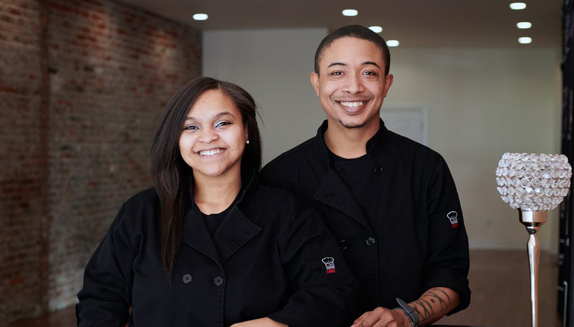 With the help of their local community, Byron and Natasha Dockett managed to open their restaurant, UnSoul Food in South Philly. Courtesy of 6abc.