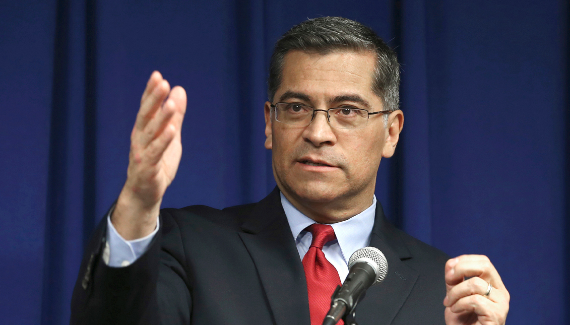 AG Xavier Becerra could make history as the first Latino to run the Department of Health and Human Services. Photo: The Washington Post