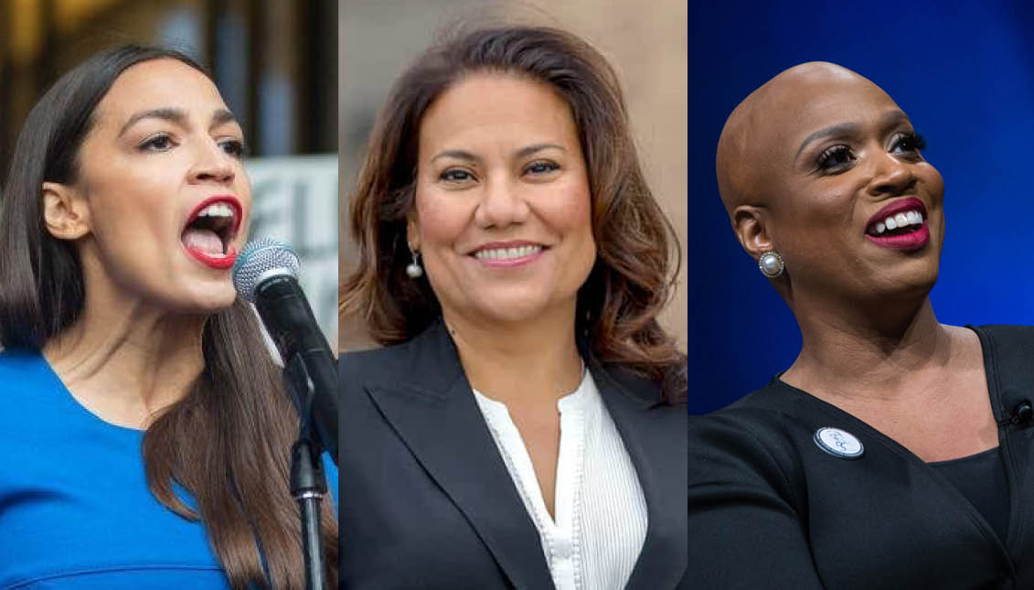 Reps. Rashida Tlaib, Ayanna Pressley, Ilhan Omar, Alexandria Ocasio-Cortez, Veronica Escobar, Mark Pocan, Alan Lowenthal, and Mary Gay Scanlon co-signed the document to the U.N.. Photo: Gettyimages - Twitter - Bostonglobe