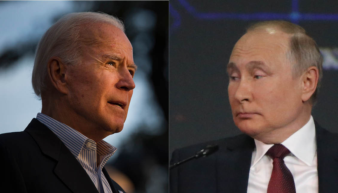 Joe Biden and Vladimir Putin will hold their first summit on June 16, 2021. Photo: Getty Images.
