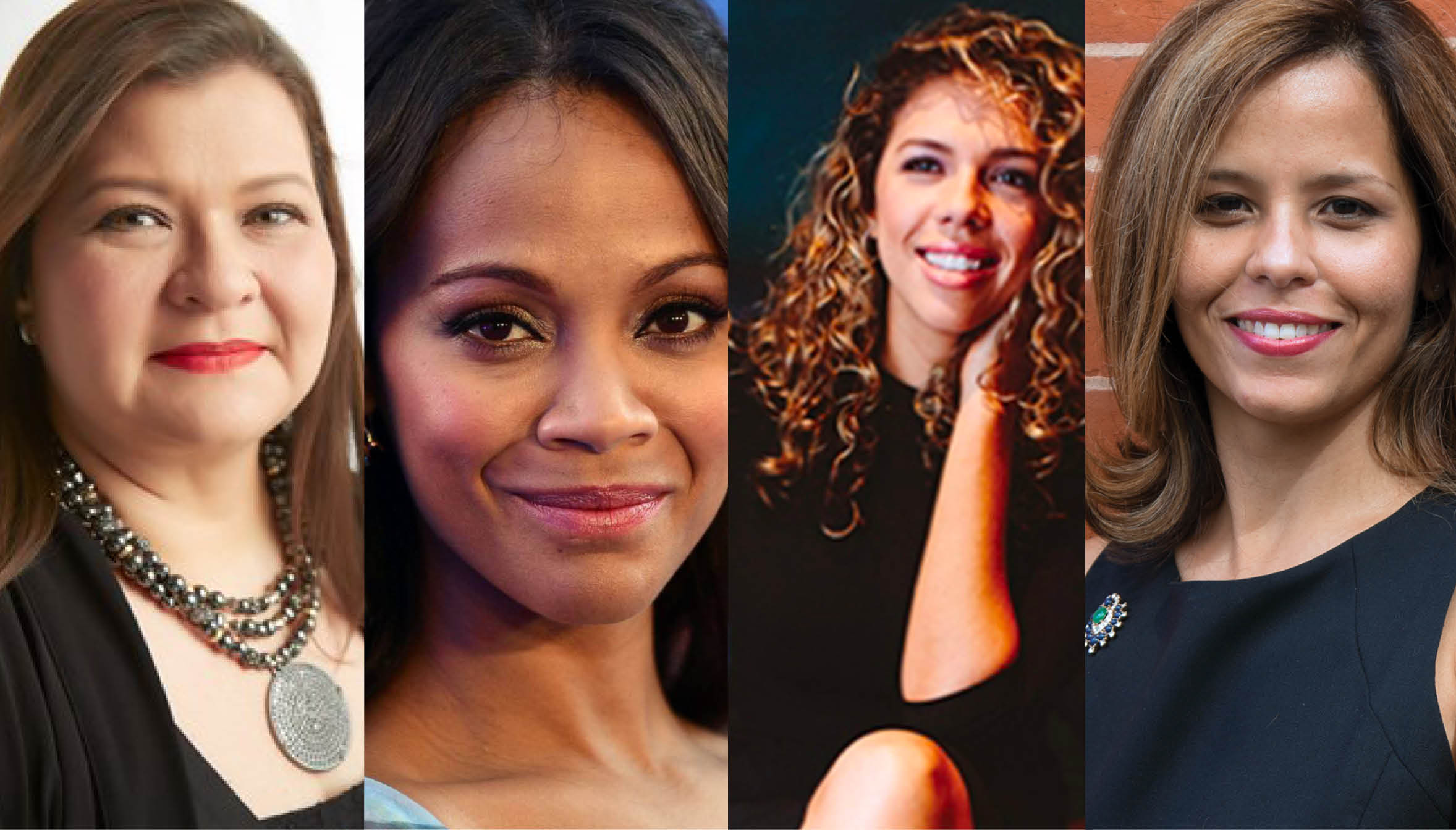 Claudia Mirza, Zoe Saldana, Nicole Marquis, Jennifer Rodríguez.