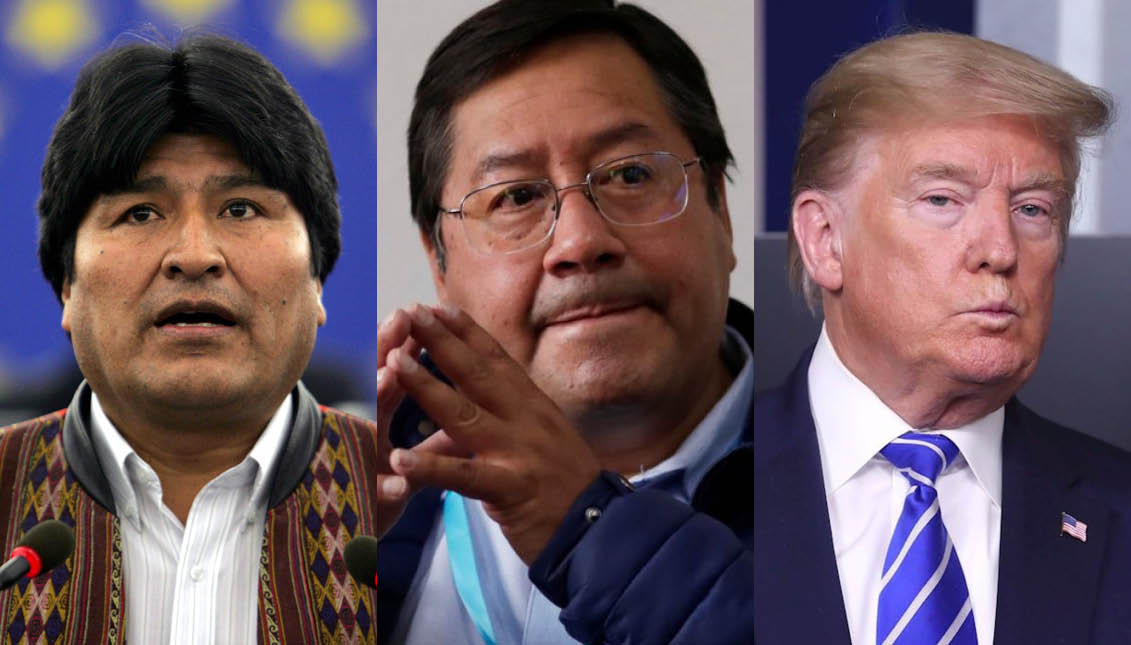 New information reveals how active former President Trump's DOJ was involved in affecting the power of MAS in Bolivia's government. Photo: Getty Images. 