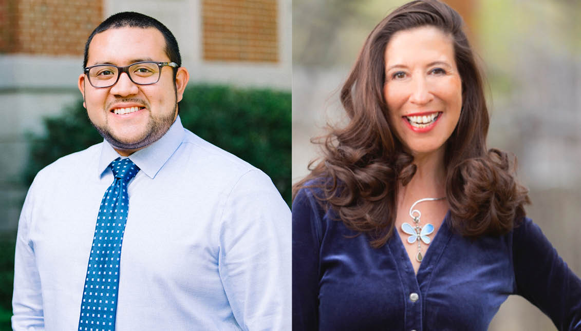 Teresa Leger Fernandez and Ricky Hurtado made history in New Mexico and North Carolina. Photo: UNC/Twitter
