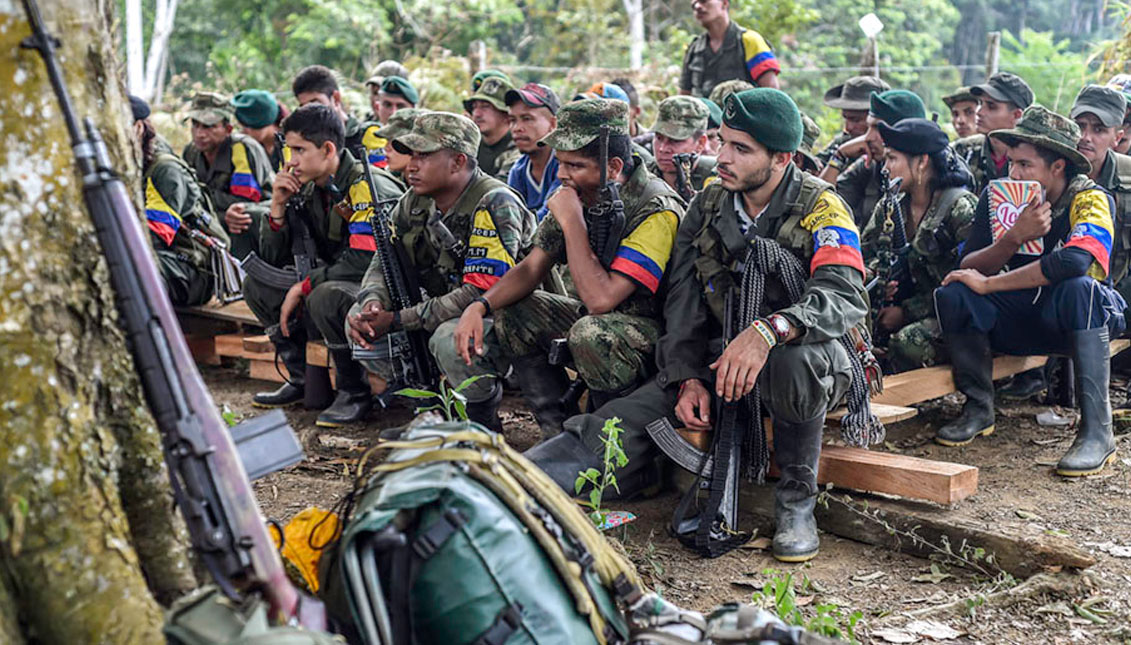 The FARC signed a peace agreement with the Colombian government in 2016. Photo: AFP, Luis Acosta
